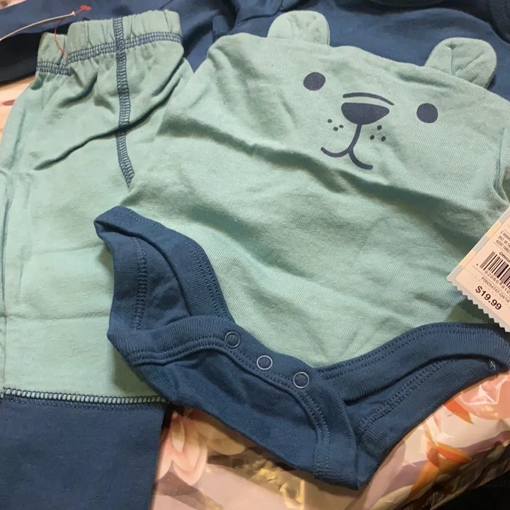 4 pc. 12 Month Little Critter Outfit NWT Infant Toddler Layering Fall Cozy